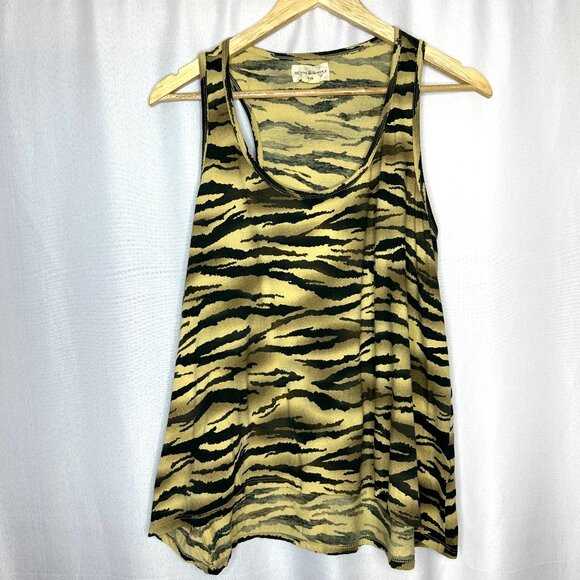 Ralph Lauren Denim & Supply Y2K Animal Print Hi-Low Racerback Tank top, Large - Picture 1 of 4
